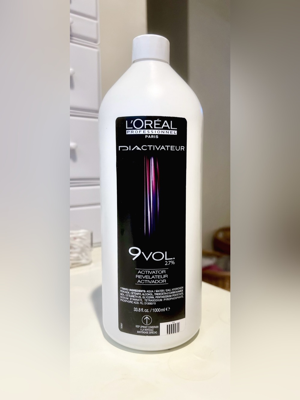 L'Oréal Professional Diactivateur 9 Vol. Cream Developer
